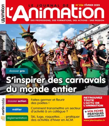 Le Journal De L’Animation N°236 – Février 2023  [Magazines]