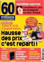 60 Millions De Consommateurs N°461 – Hausse des Prix C’est Reparti !  [Magazines]