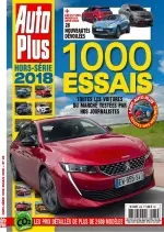 Auto Plus Hors Série N°65 – 1000 Essais 2018  [Magazines]
