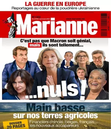 Marianne N°1302 Du 24 Février 2022  [Magazines]