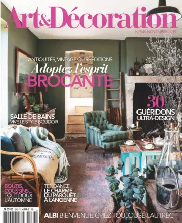 Art & Décoration - Novembre 2019  [Magazines]