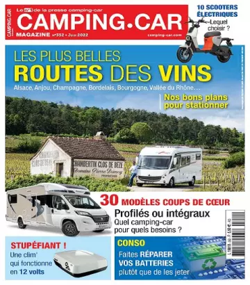 Camping-Car Magazine N°352 – Juin 2022  [Magazines]