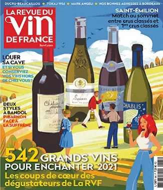 La Revue Du Vin De France N°645 – Novembre 2020 [Magazines]