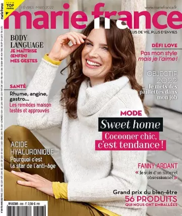 Marie France N°308 – Février-Mars 2022 [Magazines]