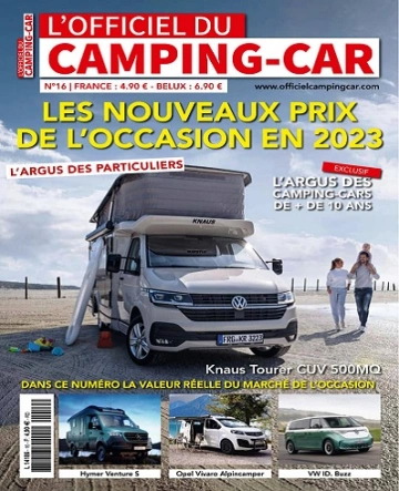 L’Officiel Du Camping-Car N°16 – Juillet-Septembre 2023 [Magazines]