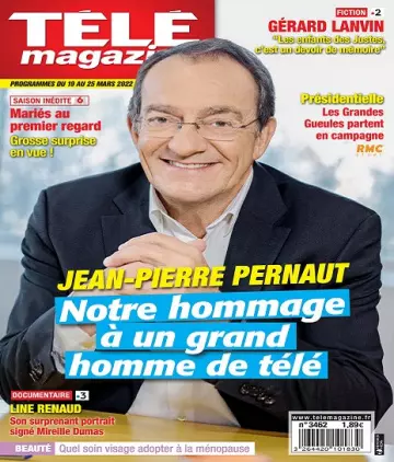Télé Magazine N°3462 Du 19 au 25 Mars 2022  [Magazines]