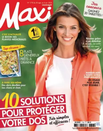 Maxi France - 30 Septembre 2019  [Magazines]