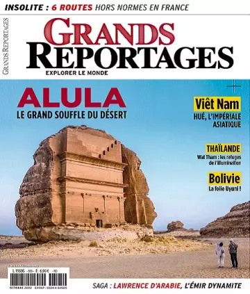 Grands Reportages N°505 – Octobre 2022 [Magazines]
