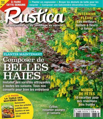 Rustica N°2763 Du 9 au 15 Décembre 2022  [Magazines]