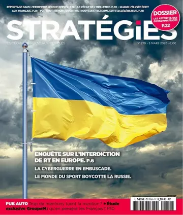 Stratégies N°2118 Du 3 au 9 Mars 2022  [Magazines]
