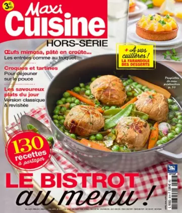 Maxi Cuisine Hors Série N°38 – Avril-Juin 2022  [Magazines]