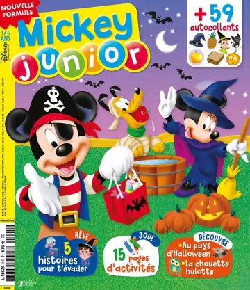 Mickey Junior N°445 – Octobre 2022  [Magazines]