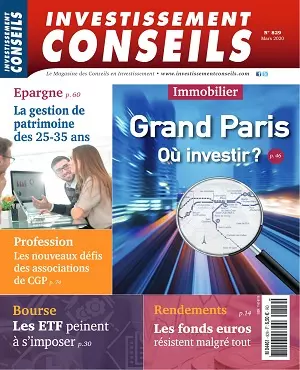 Investissement Conseils N°829 – Mars 2020  [Magazines]