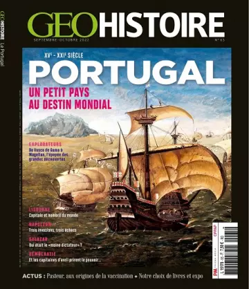 Geo Histoire N°65 – Septembre-Octobre 2022 [Magazines]