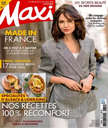 Maxi N°1826 Du 25 au 31 Octobre 2021  [Magazines]