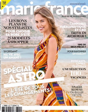 Marie France N°322 – Août 2023 [Magazines]