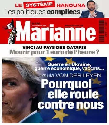 Marianne N°1341 Du 24 au 30 Novembre 2022  [Magazines]