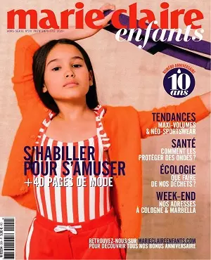 Marie Claire Enfants Hors Série N°20 – Printemps-Été 2020  [Magazines]