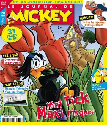 Le Journal De Mickey N°3644 Du 20 au 26 Avril 2022  [Magazines]