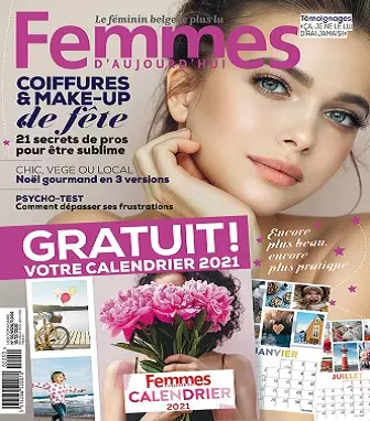 Femmes D’Aujourd’hui N°50 Du 10 au 16 Décembre 2020 [Magazines]