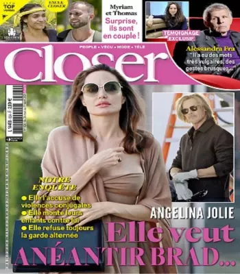 Closer N°824 Du 26 Mars 2021  [Magazines]