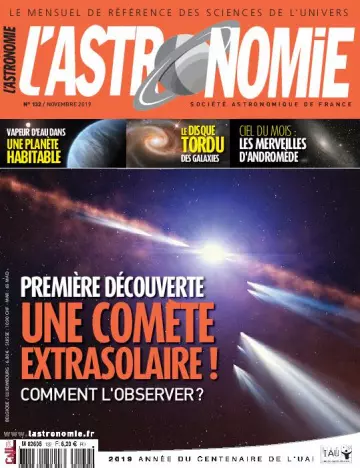 L’Astronomie - Novembre 2019  [Magazines]