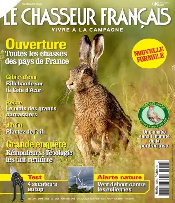 Le Chasseur Français N°1507 – Septembre 2022  [Magazines]