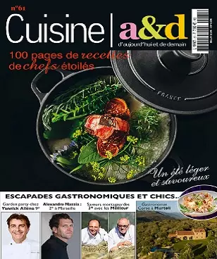 Cuisine A&D N°61 – Juillet-Août 2020  [Magazines]
