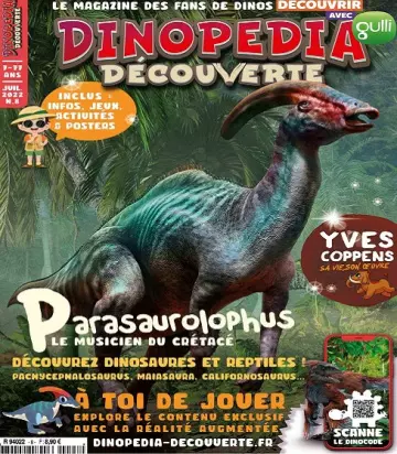 Dinopédia Découverte N°8 – Juillet 2022 [Magazines]