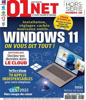 01Net Hors Série N°126 – Janvier-Février 2022  [Magazines]