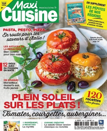 Maxi Cuisine N°166 – Juillet-Août 2023  [Magazines]