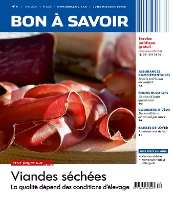 Bon à Savoir N°4 – Avril 2021 [Magazines]