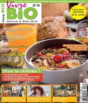 Vivre Bio N°76 – Septembre-Octobre 2021 [Magazines]