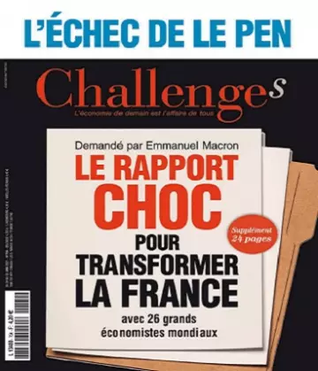 Challenges N°704 Du 24 au 30 Juin 2021  [Magazines]