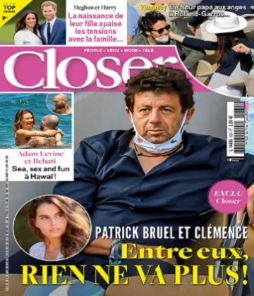 Closer N°835 Du 11 au 17 Juin 2021  [Magazines]
