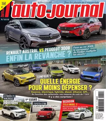 L’Auto-Journal N°1111 Du 16 au 29 Juin 2022  [Magazines]