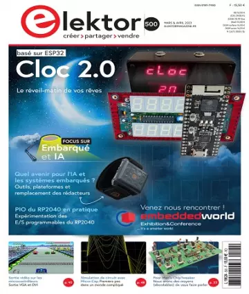 Elektor N°500 – Mars-Avril 2023 [Magazines]