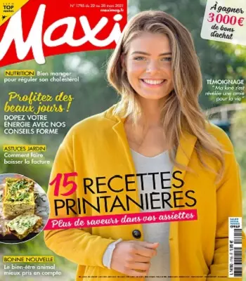 Maxi N°1795 Du 22 au 28 Mars 2021  [Magazines]