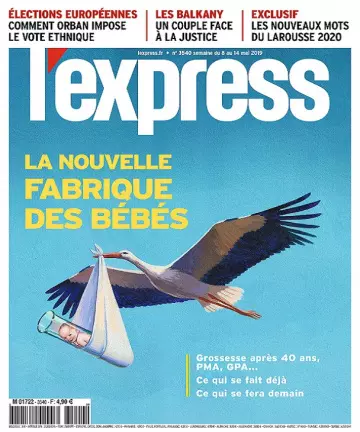 L’Express N°3540 Du 8 au 14 Mai 2019  [Magazines]