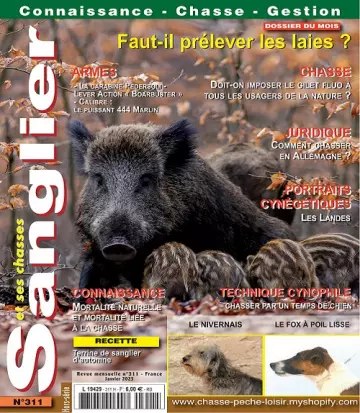 Sanglier et Ses Chasses N°311 – Janvier 2023  [Magazines]