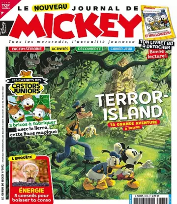Le Journal De Mickey N°3672 Du 2 Novembre 2022  [Magazines]