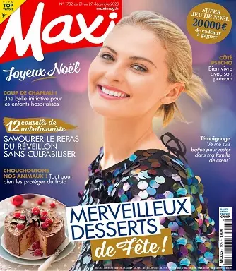 Maxi N°1782 Du 21 au 27 Décembre 2020  [Magazines]