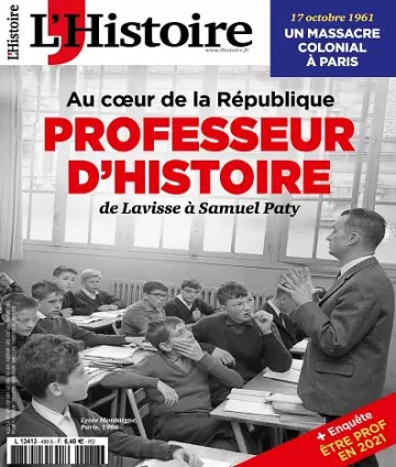 L’Histoire N°487 – Octobre 2021  [Magazines]