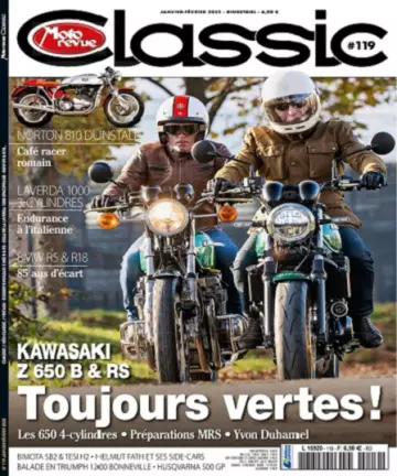 Moto Revue Classic N°119 – Janvier-Février 2022 [Magazines]