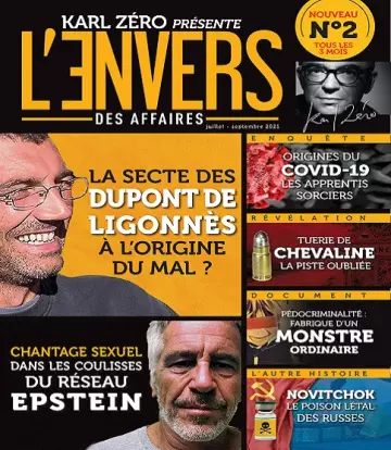 L’Envers des Affaires (by Karl Zéro) N°2 – Juillet-Septembre 2021 [Magazines]