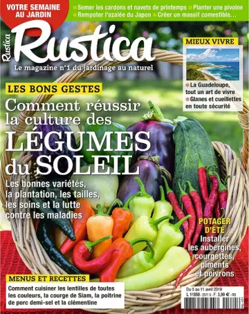 Rustica N°2571 Du 5 au 11 Avril 2019  [Magazines]
