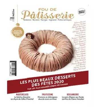 Fou De Pâtisserie N°43 – Novembre-Décembre 2020  [Magazines]