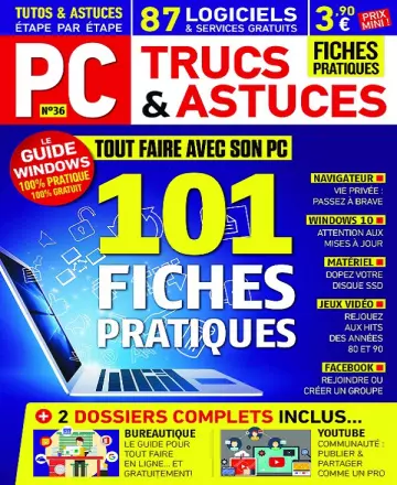 PC Trucs et Astuces N°36 – Septembre-Novembre 2019 [Magazines]