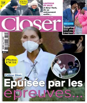 Closer N°869 Du 4 au 10 Février 2022  [Magazines]