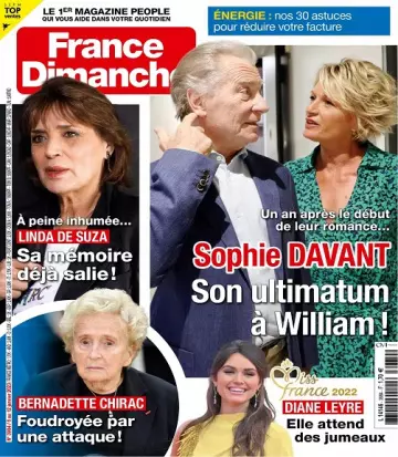 France Dimanche N°3984 Du 6 au 12 Janvier 2023  [Magazines]
